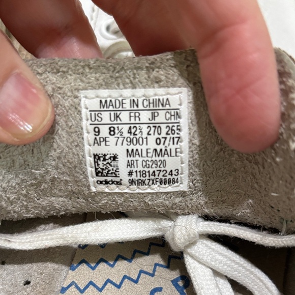 Adidas Lacombe Spezial Handball Sneakers. Men's 9. Excellent condition. Retro! - Picture 6 of 7